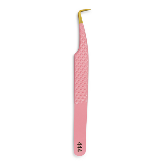 Bloomed Tweezer Duo| Only Fan Fiber Tip + Tiny Tip Isolation Eyelash Tweezer - iLuxe Lash