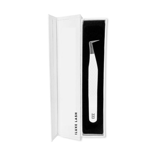 Angel Luxe Tweezer | L 90 Degree EyelashTweezer - iLuxe Lash