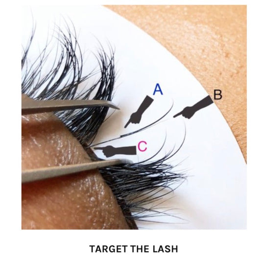 Angel Tiny Tip Isolation Eyelash Tweezer