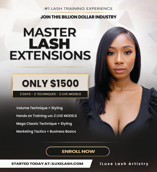 Mega Classic | Volume Lash Course (2 Day Training) - iLuxe Lash 