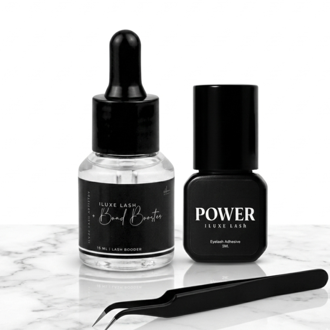 Power Pack – Eyelash Retention Duo | Adhesive + Super Bonder - iLuxe Lash 